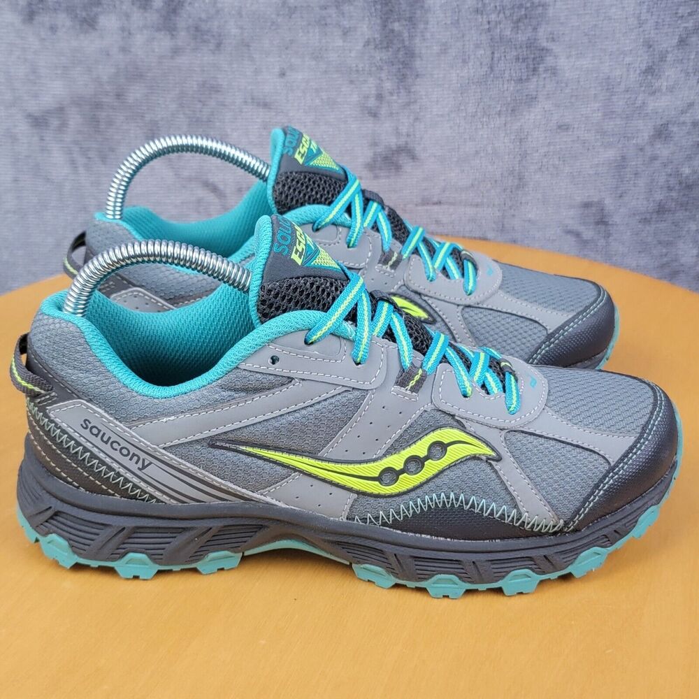 Saucony Escape TR Running Shoes Women's Size 9 Gray Low Top Lace Up S15236-2
